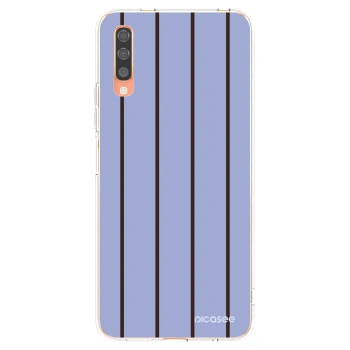 Picasee silikonowe przeźroczyste etui na Samsung Galaxy A70 A705F - Poolside member