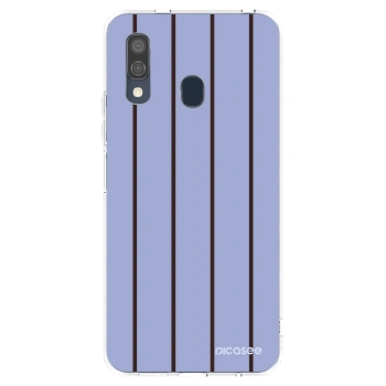 Picasee silikonowe przeźroczyste etui na Samsung Galaxy A40 A405F - Poolside member