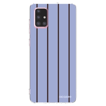 Picasee silikonowe przeźroczyste etui na Samsung Galaxy A71 A715F - Poolside member