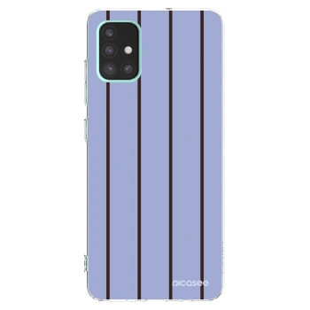 Picasee silikonowe przeźroczyste etui na Samsung Galaxy A51 A515F - Poolside member