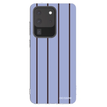 Picasee silikonowe przeźroczyste etui na Samsung Galaxy S20 Ultra 5G G988F - Poolside member