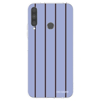 Picasee silikonowe przeźroczyste etui na Huawei P40 Lite E - Poolside member