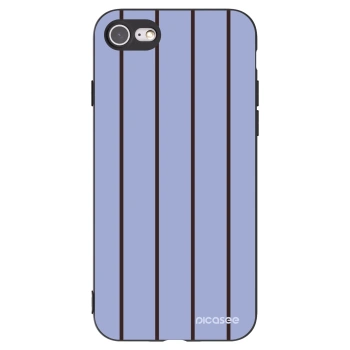 Picasee silikonowe czarne etui na Apple iPhone SE 2020 - Poolside member