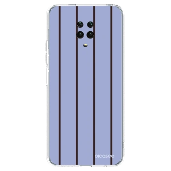 Picasee silikonowe przeźroczyste etui na Xiaomi Redmi Note 9S - Poolside member