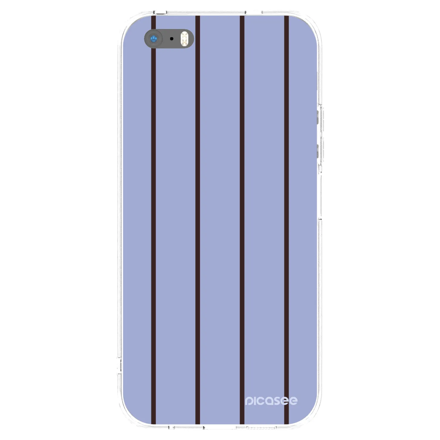 Picasee silikonowe przeźroczyste etui na Apple iPhone 5/5S/SE - Poolside member