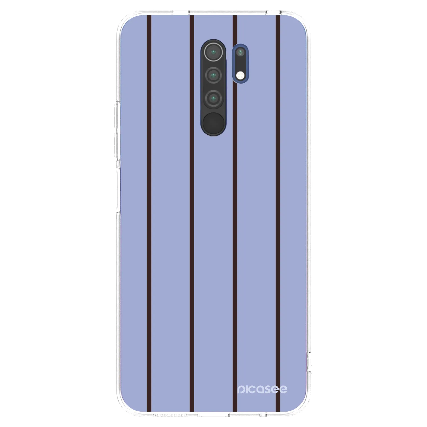 Picasee silikonowe przeźroczyste etui na Xiaomi Redmi 9 - Poolside member