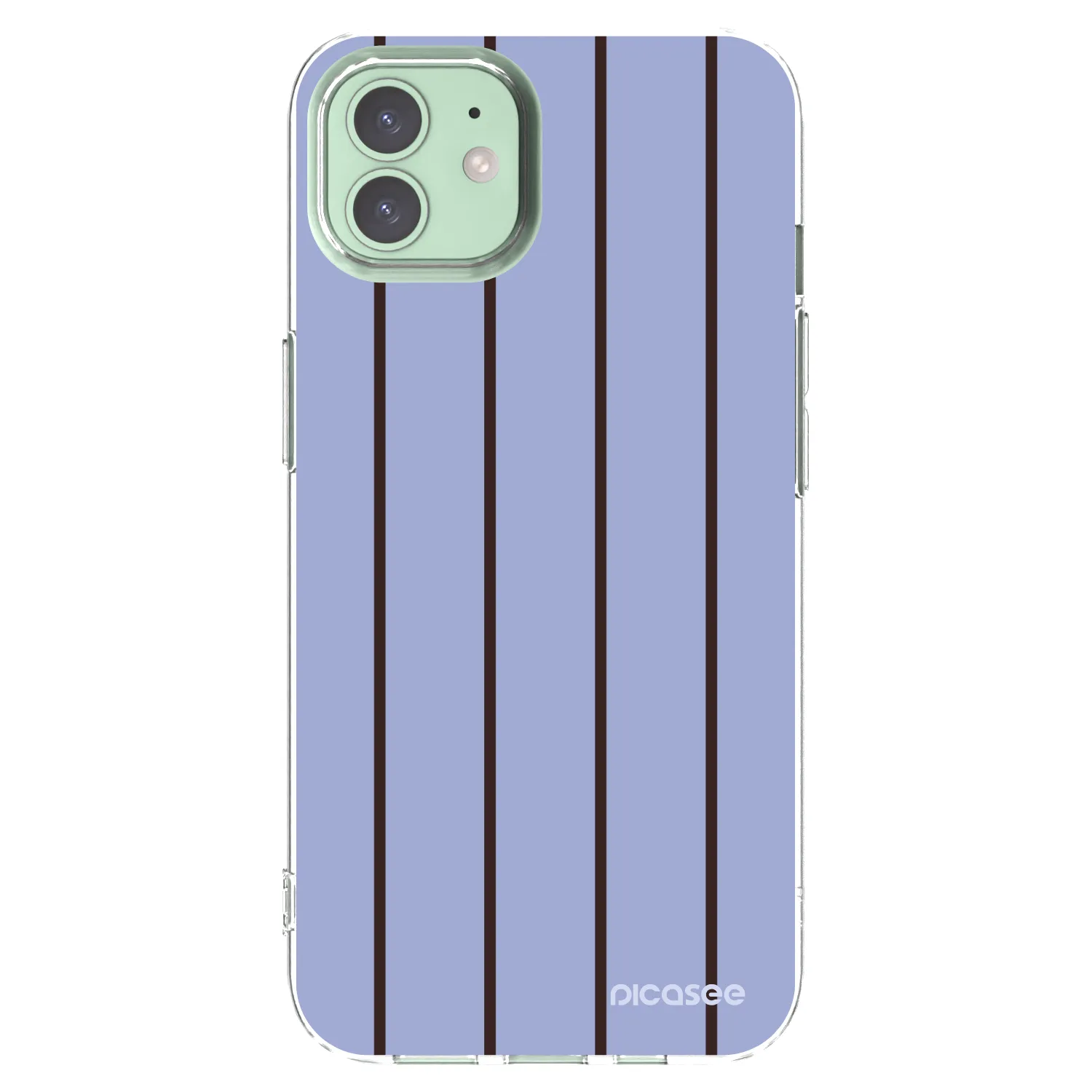 Picasee silikonowe przeźroczyste etui na Apple iPhone 12 - Poolside member
