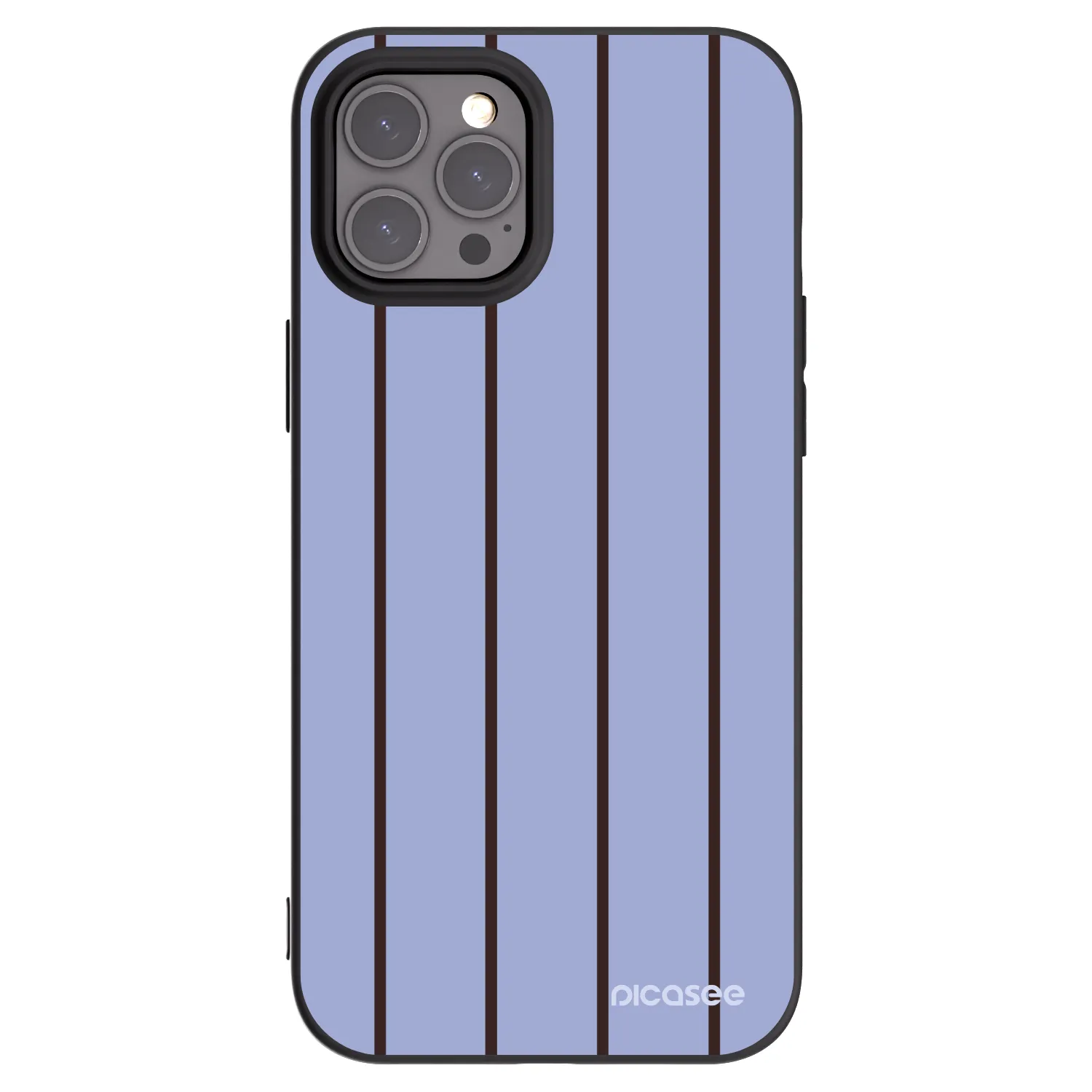 Picasee silikonowe czarne etui na Apple iPhone 12 Pro Max - Poolside member