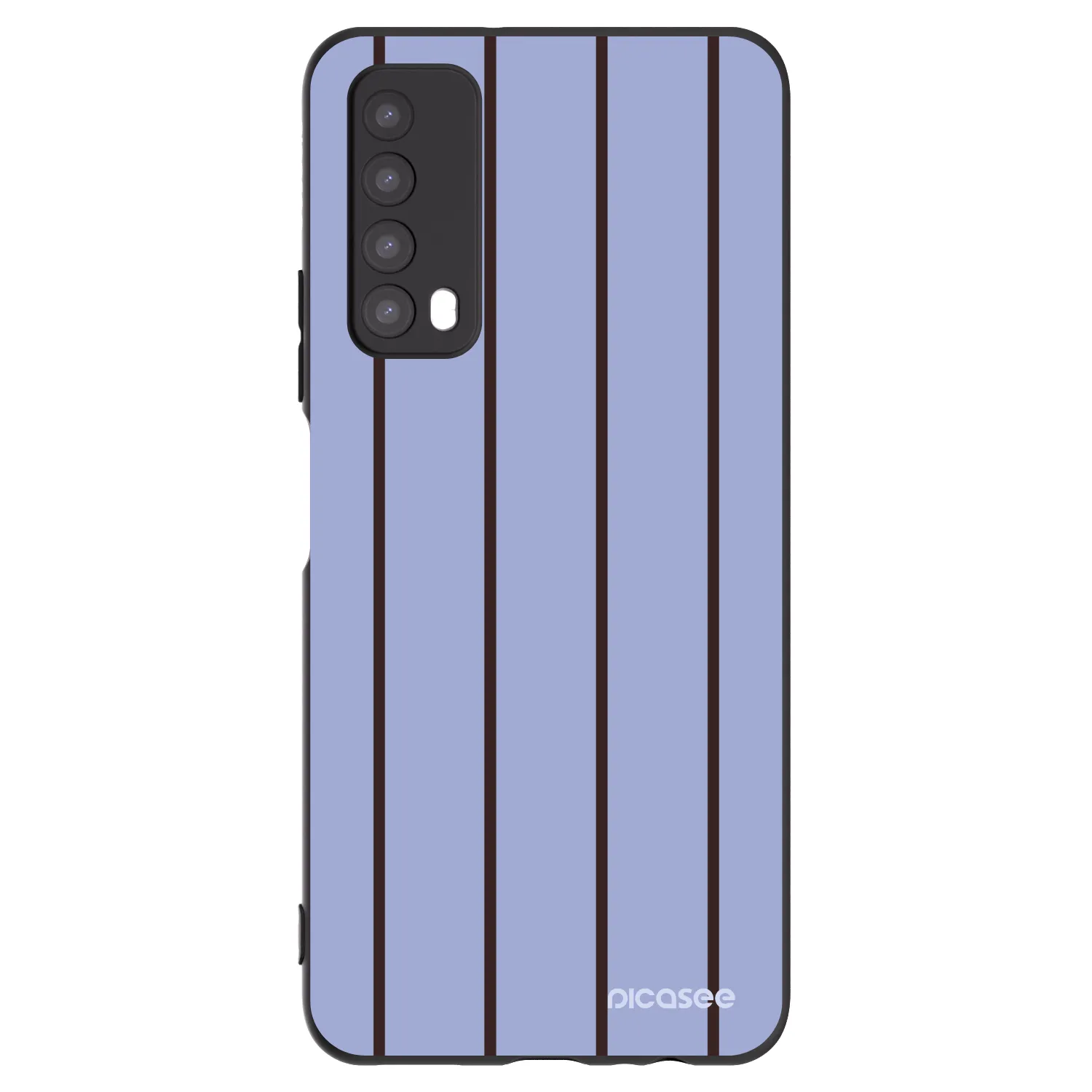 Picasee silikonowe czarne etui na Huawei P Smart 2021 - Poolside member