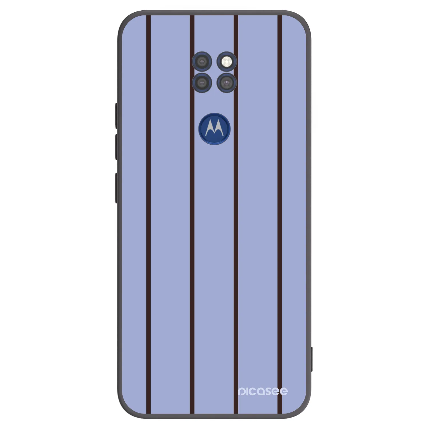 Picasee silikonowe czarne etui na Motorola Moto G9 Play - Poolside member
