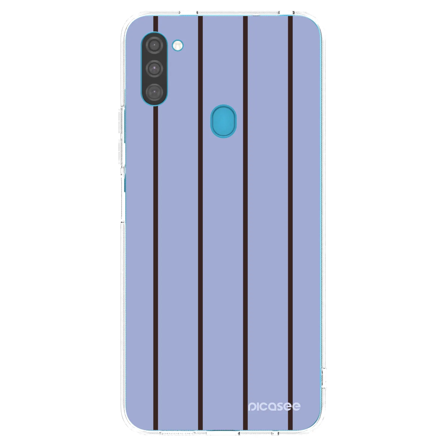 Picasee silikonowe przeźroczyste etui na Samsung Galaxy M11 - Poolside member