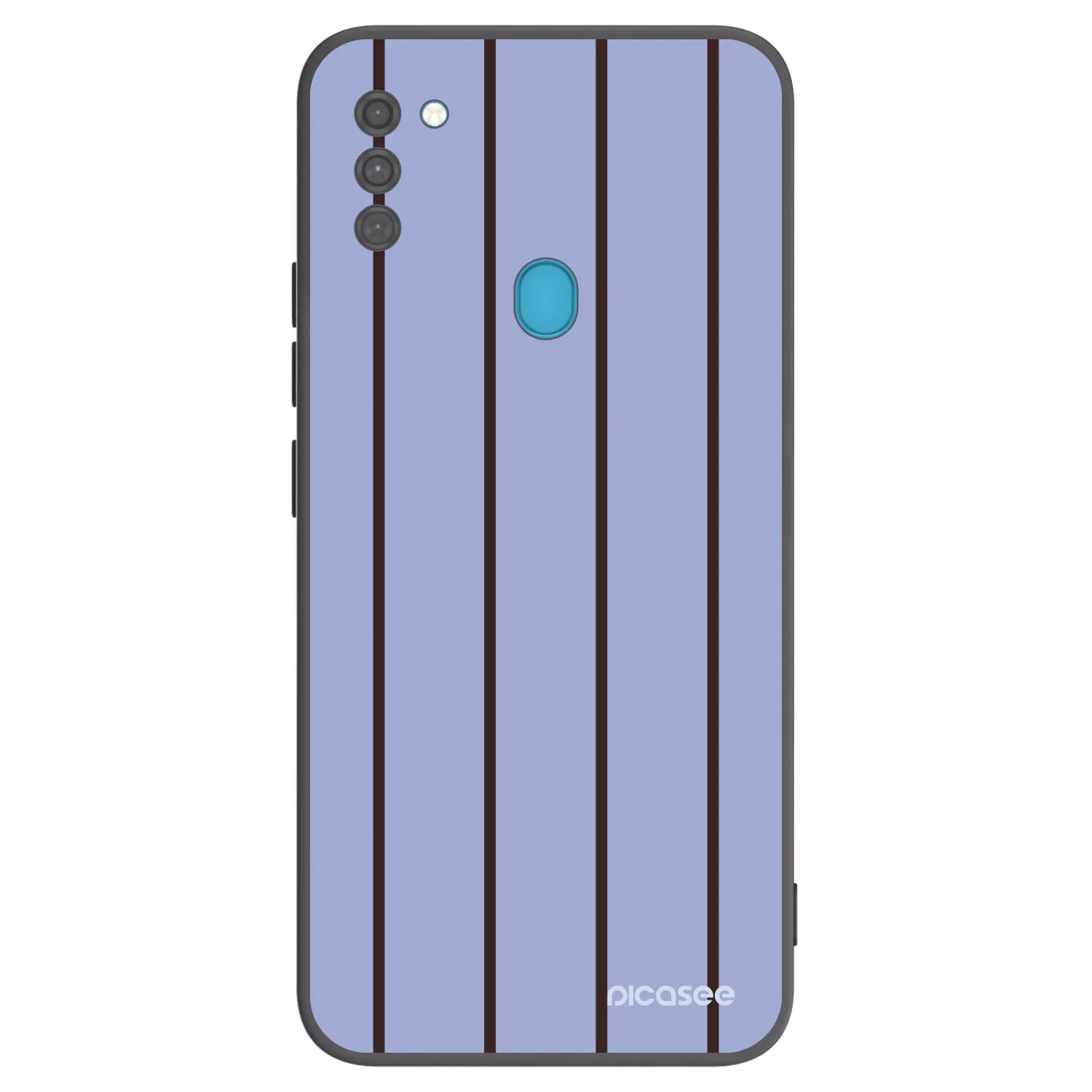 Picasee silikonowe czarne etui na Samsung Galaxy M11 - Poolside member