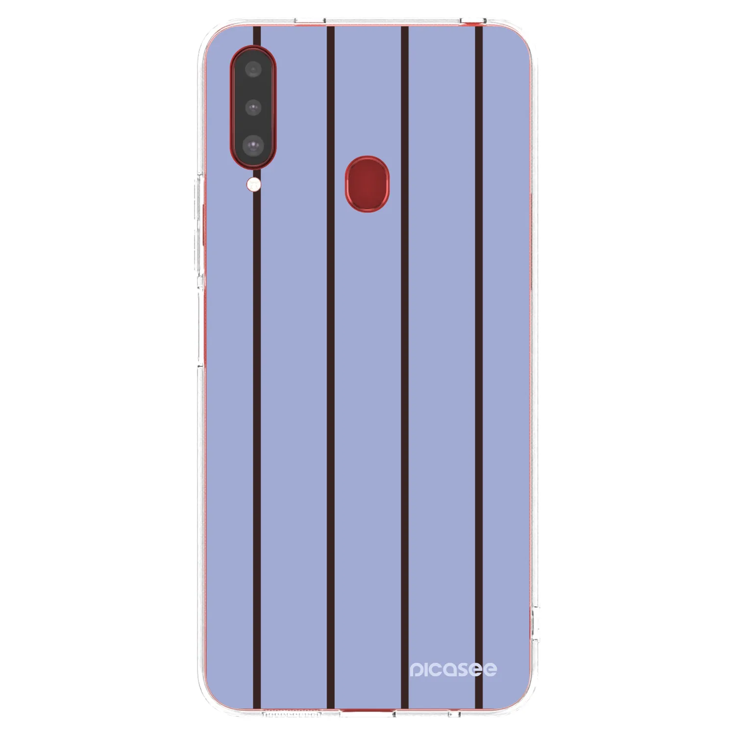 Picasee silikonowe przeźroczyste etui na Samsung Galaxy A20s - Poolside member