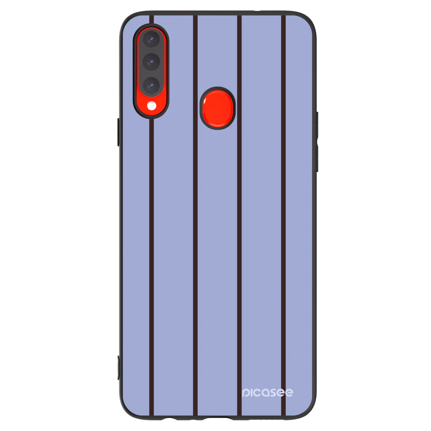 Picasee silikonowe czarne etui na Samsung Galaxy A20s - Poolside member
