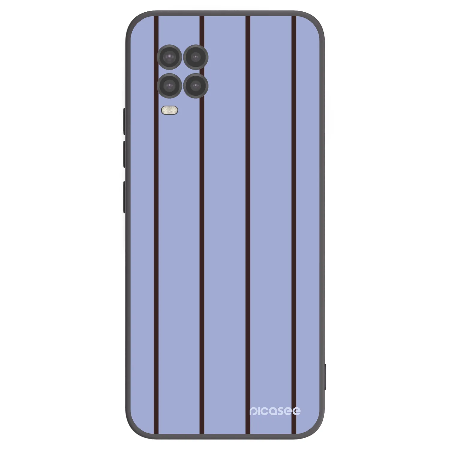 Picasee silikonowe czarne etui na Xiaomi Mi 10 Lite - Poolside member