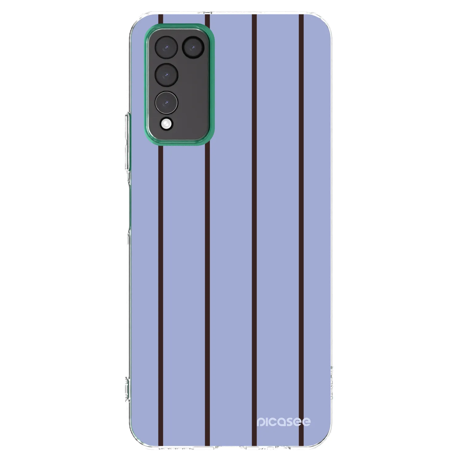Picasee silikonowe przeźroczyste etui na Honor 10X Lite - Poolside member