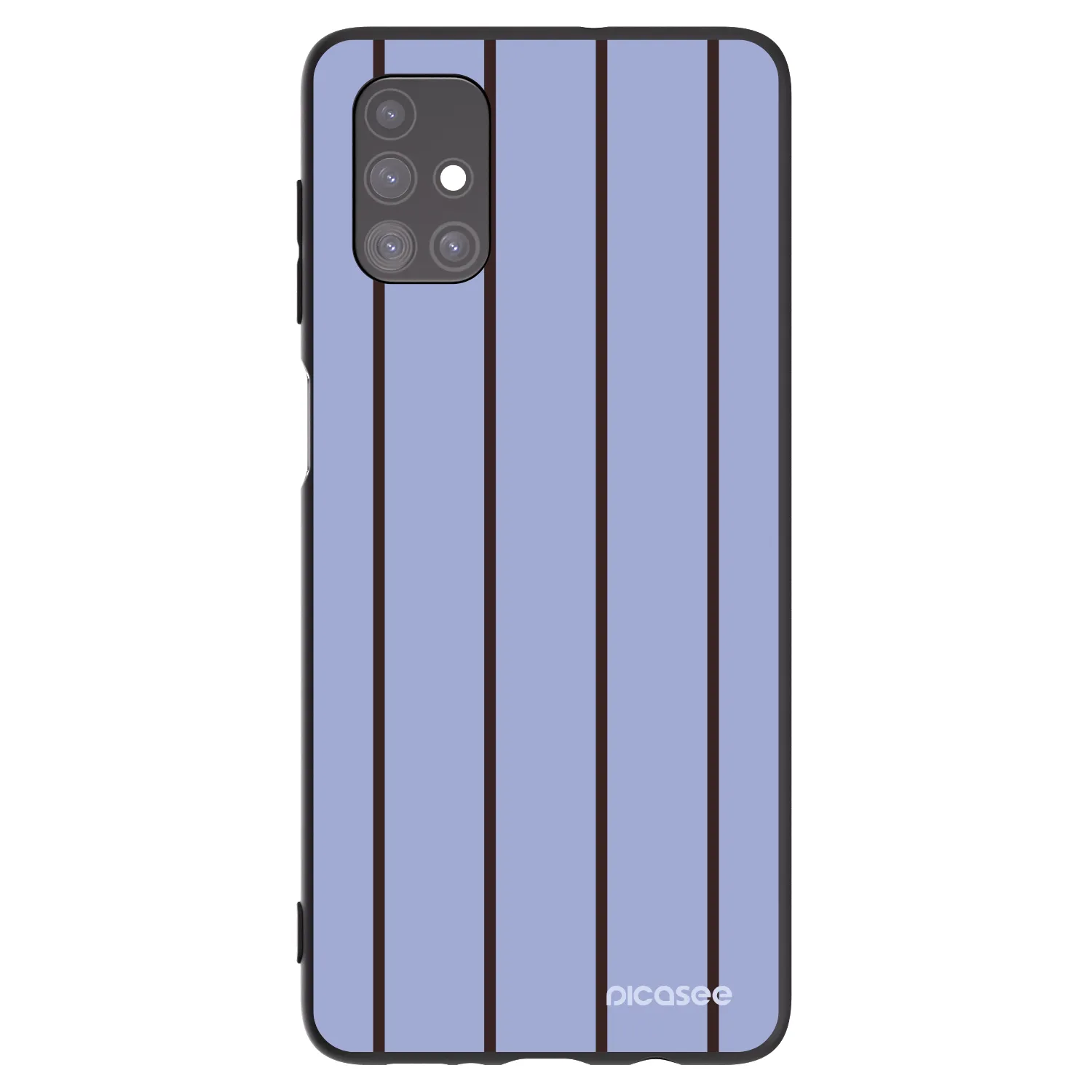 Picasee silikonowe czarne etui na Samsung Galaxy M51 M515F - Poolside member