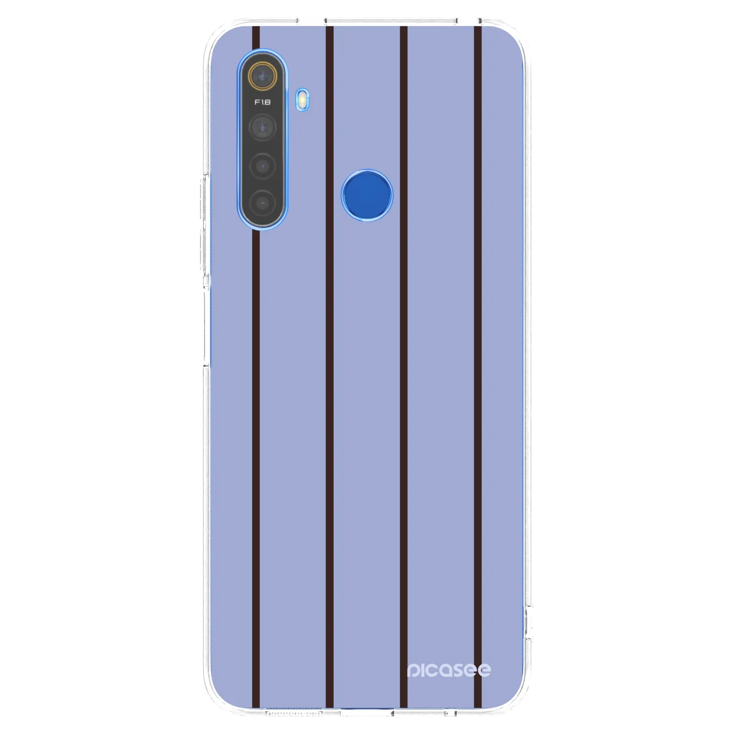 Picasee silikonowe przeźroczyste etui na Realme 5 - Poolside member