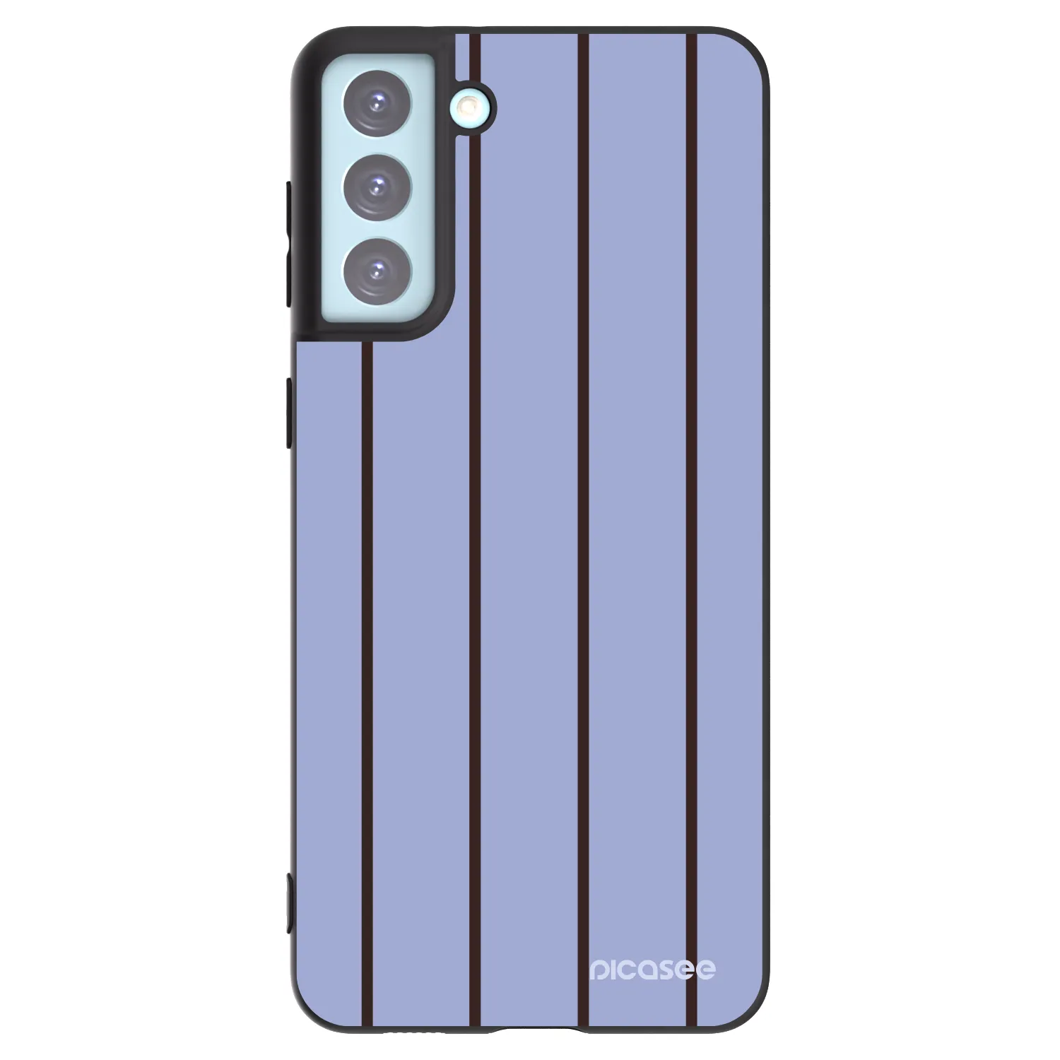 Picasee silikonowe czarne etui na Samsung Galaxy S21+ 5G G996F - Poolside member