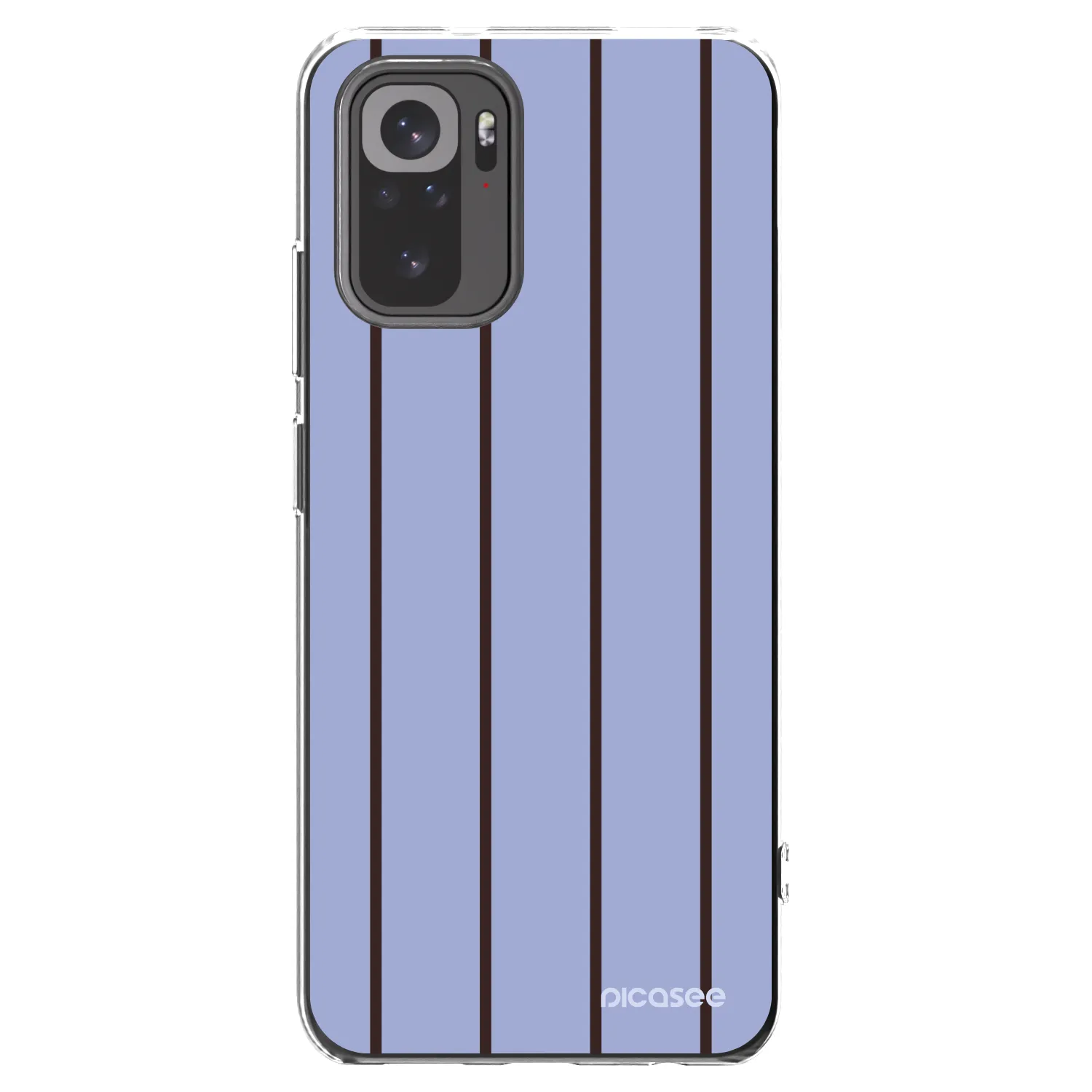 Picasee silikonowe przeźroczyste etui na Xiaomi Redmi Note 10 - Poolside member