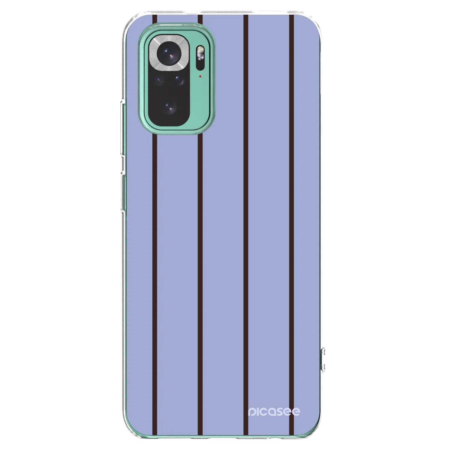 Picasee silikonowe przeźroczyste etui na Xiaomi Redmi Note 10 Pro - Poolside member