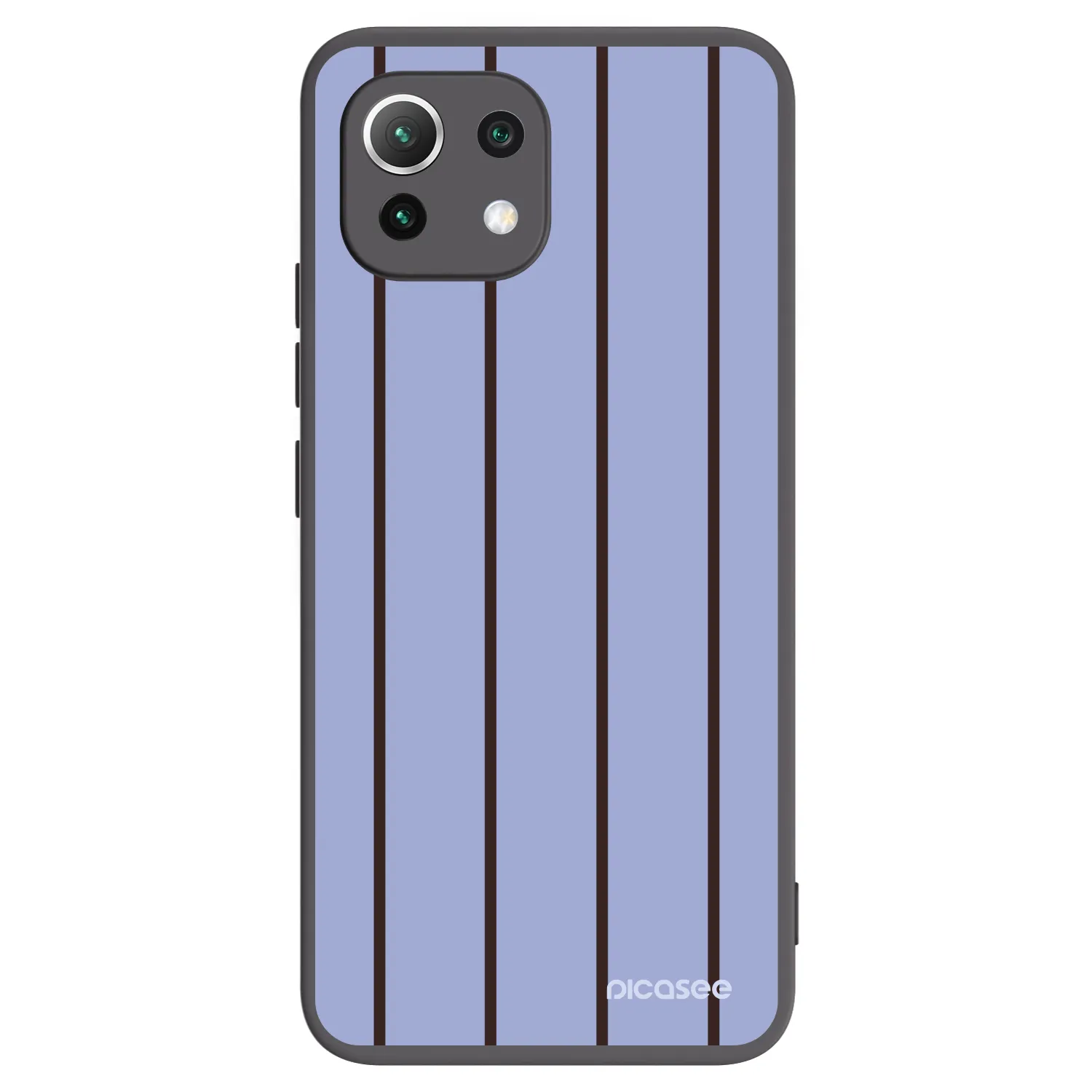 Picasee silikonowe czarne etui na Xiaomi Mi 11 Lite - Poolside member