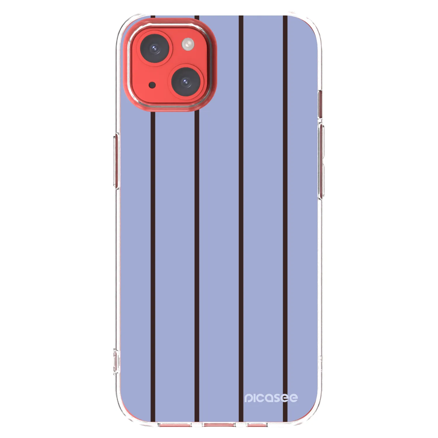 Picasee silikonowe przeźroczyste etui na Apple iPhone 13 - Poolside member