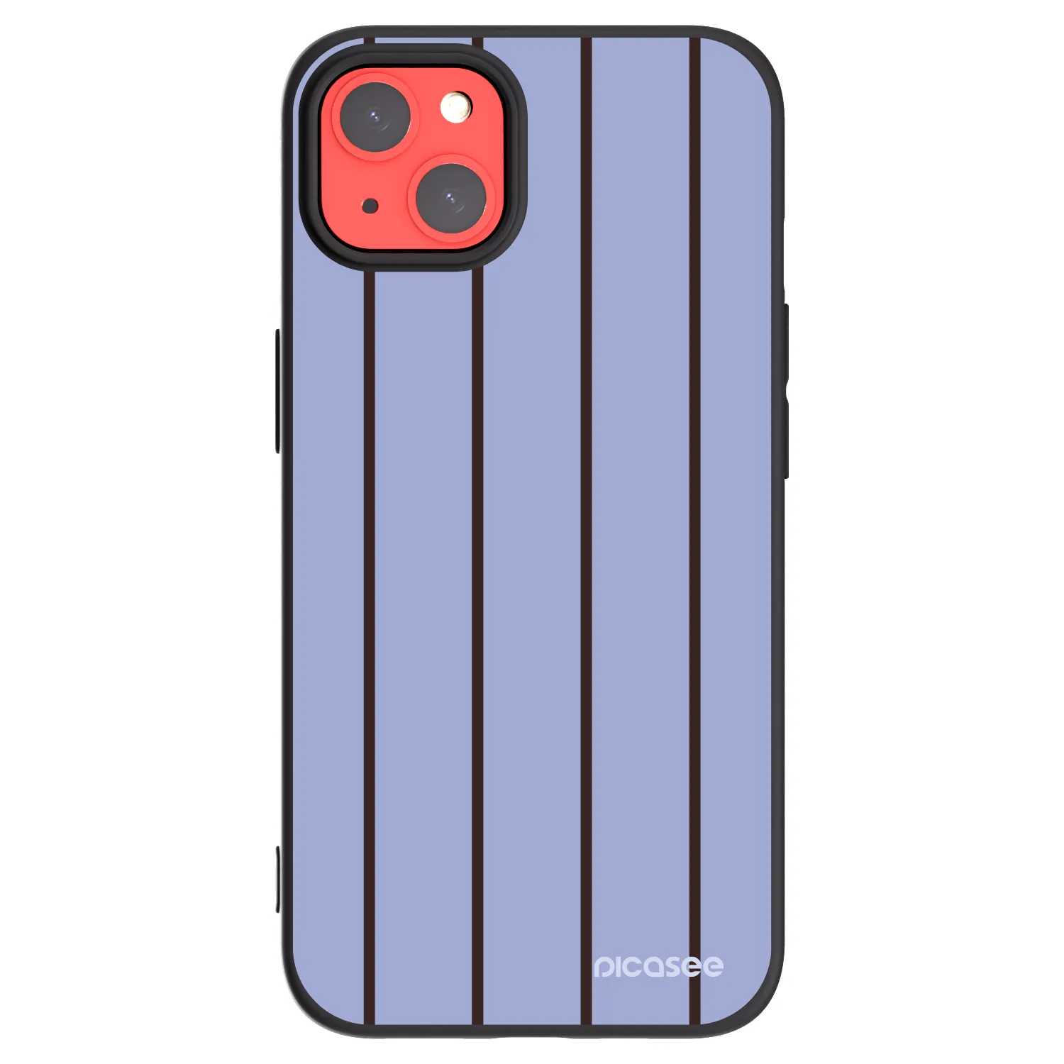 Picasee silikonowe czarne etui na Apple iPhone 13 - Poolside member