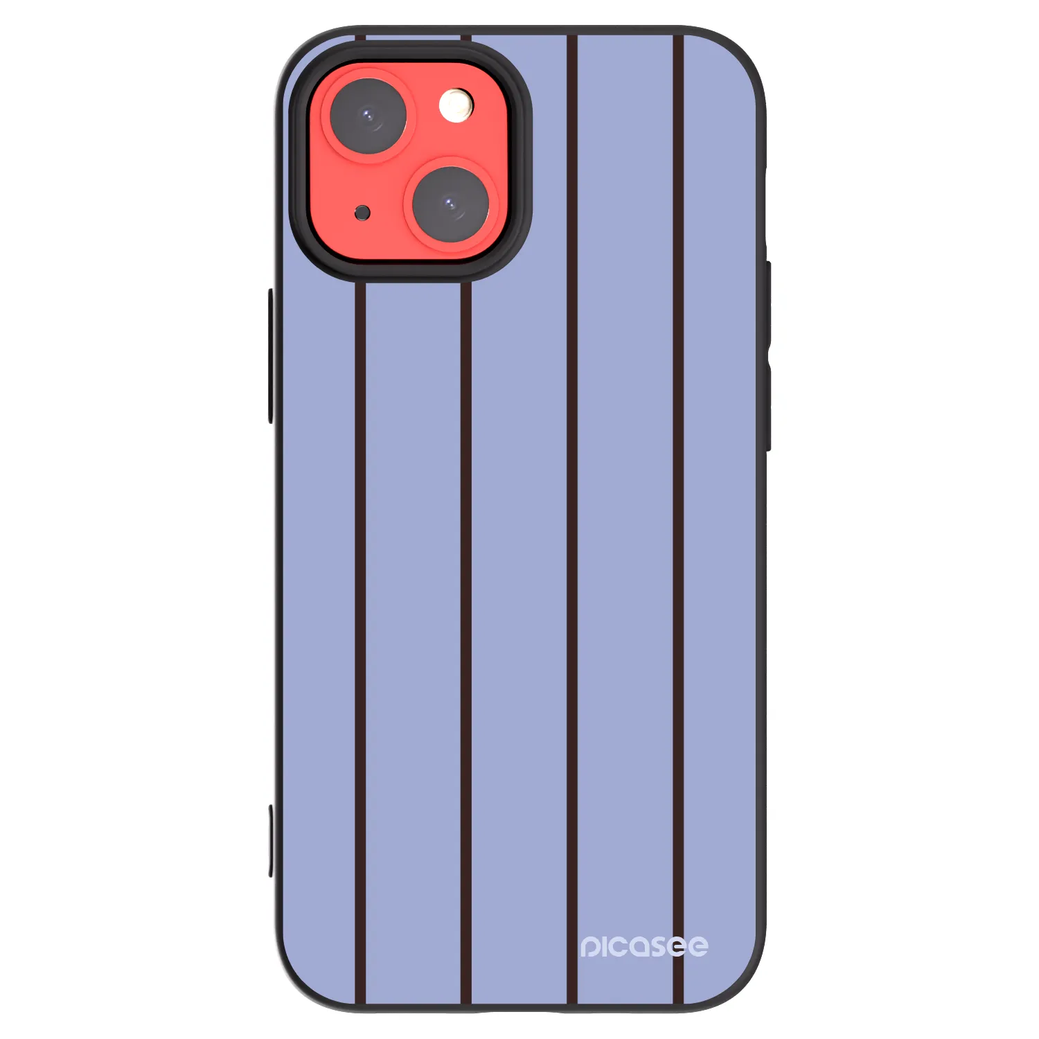 Picasee silikonowe czarne etui na Apple iPhone 13 mini - Poolside member