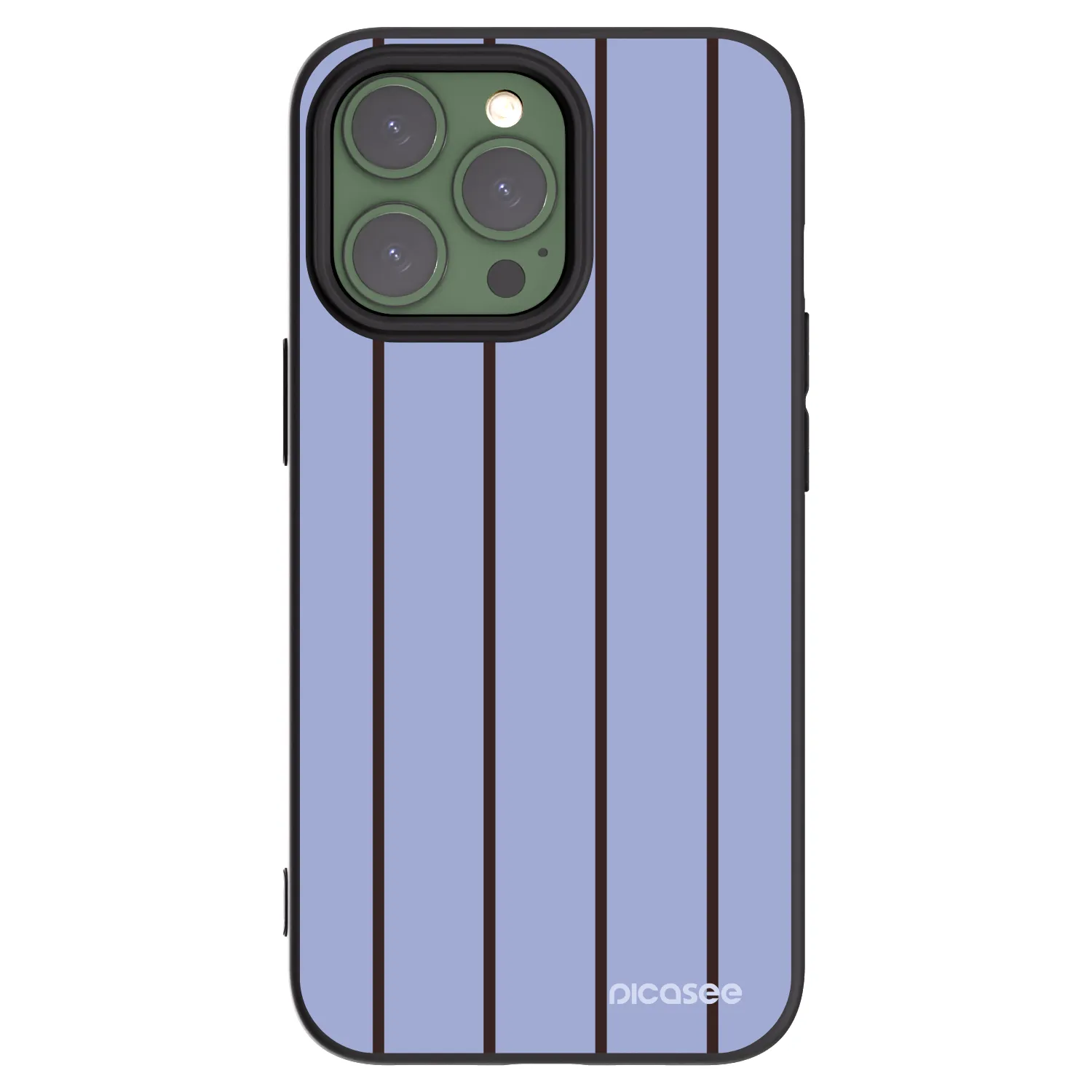 Picasee silikonowe czarne etui na Apple iPhone 13 Pro - Poolside member