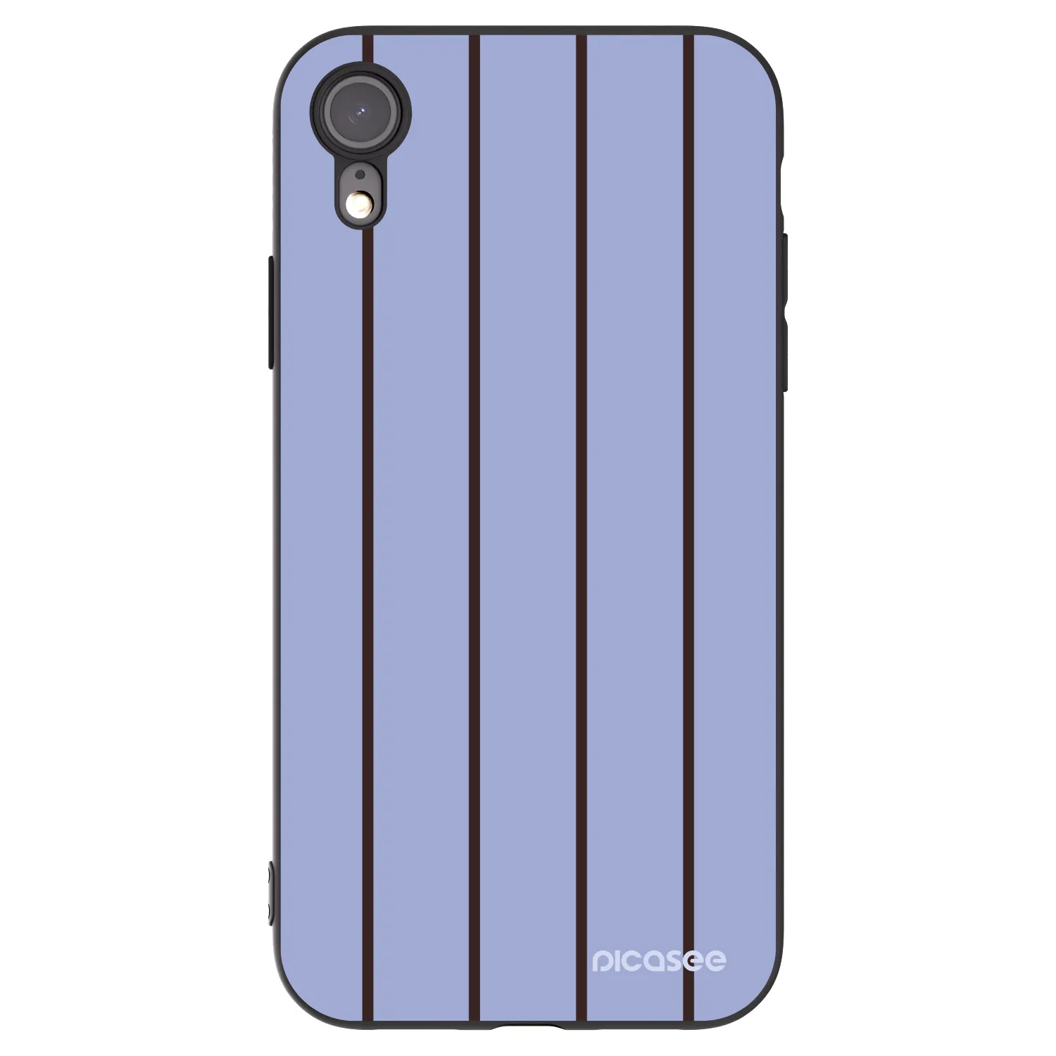 Picasee silikonowe czarne etui na Apple iPhone XR - Poolside member