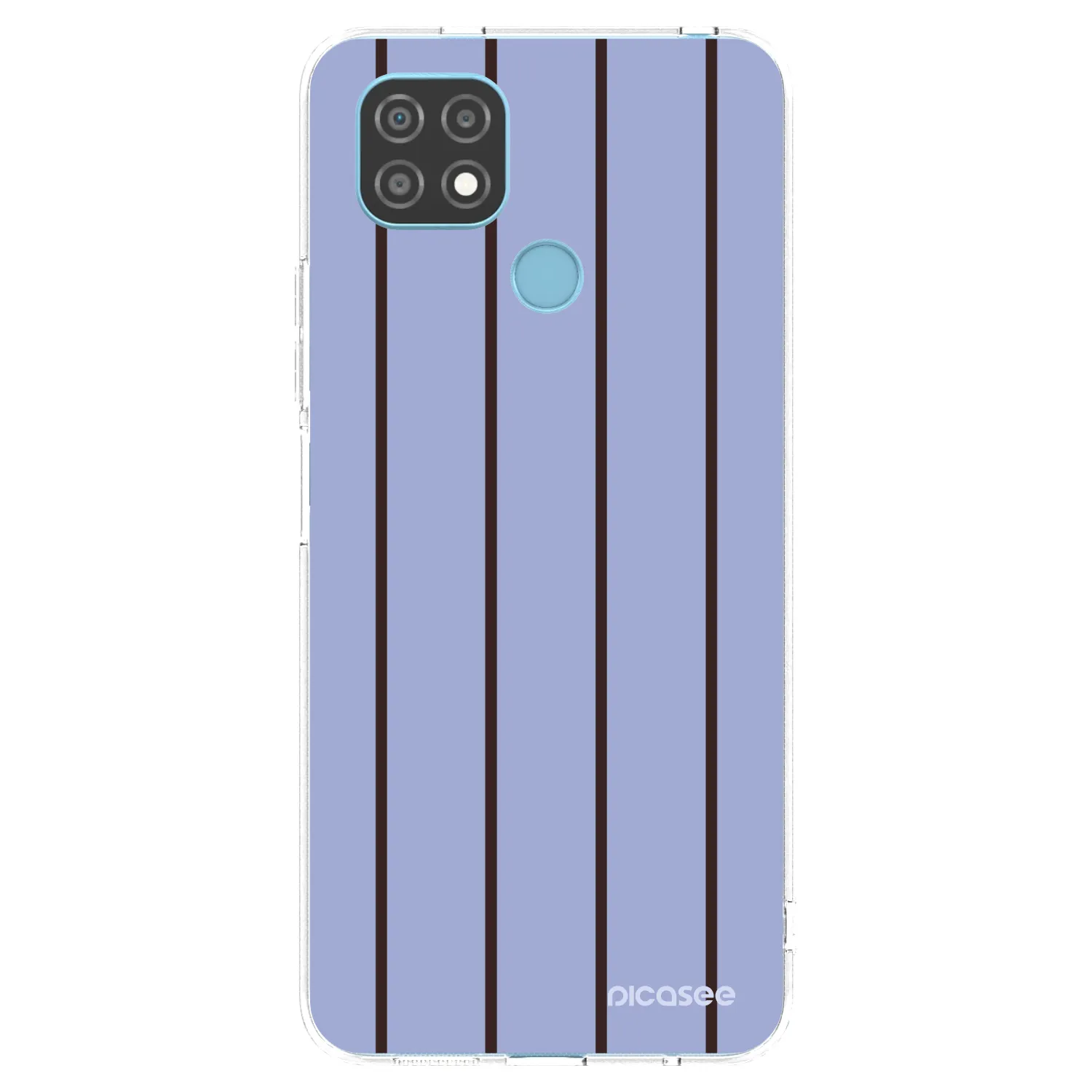 Picasee silikonowe przeźroczyste etui na Realme C21 - Poolside member