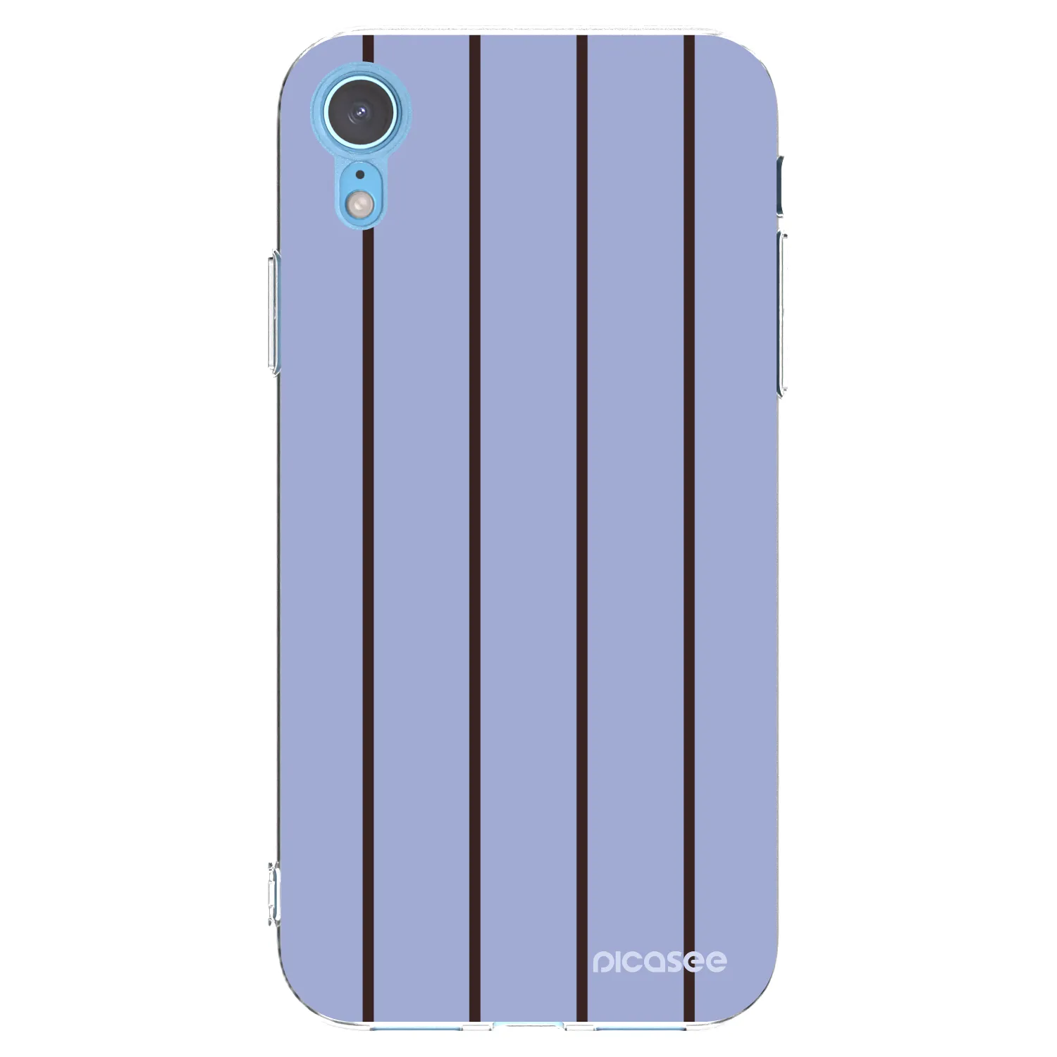 Picasee silikonowe przeźroczyste etui na Apple iPhone XR - Poolside member