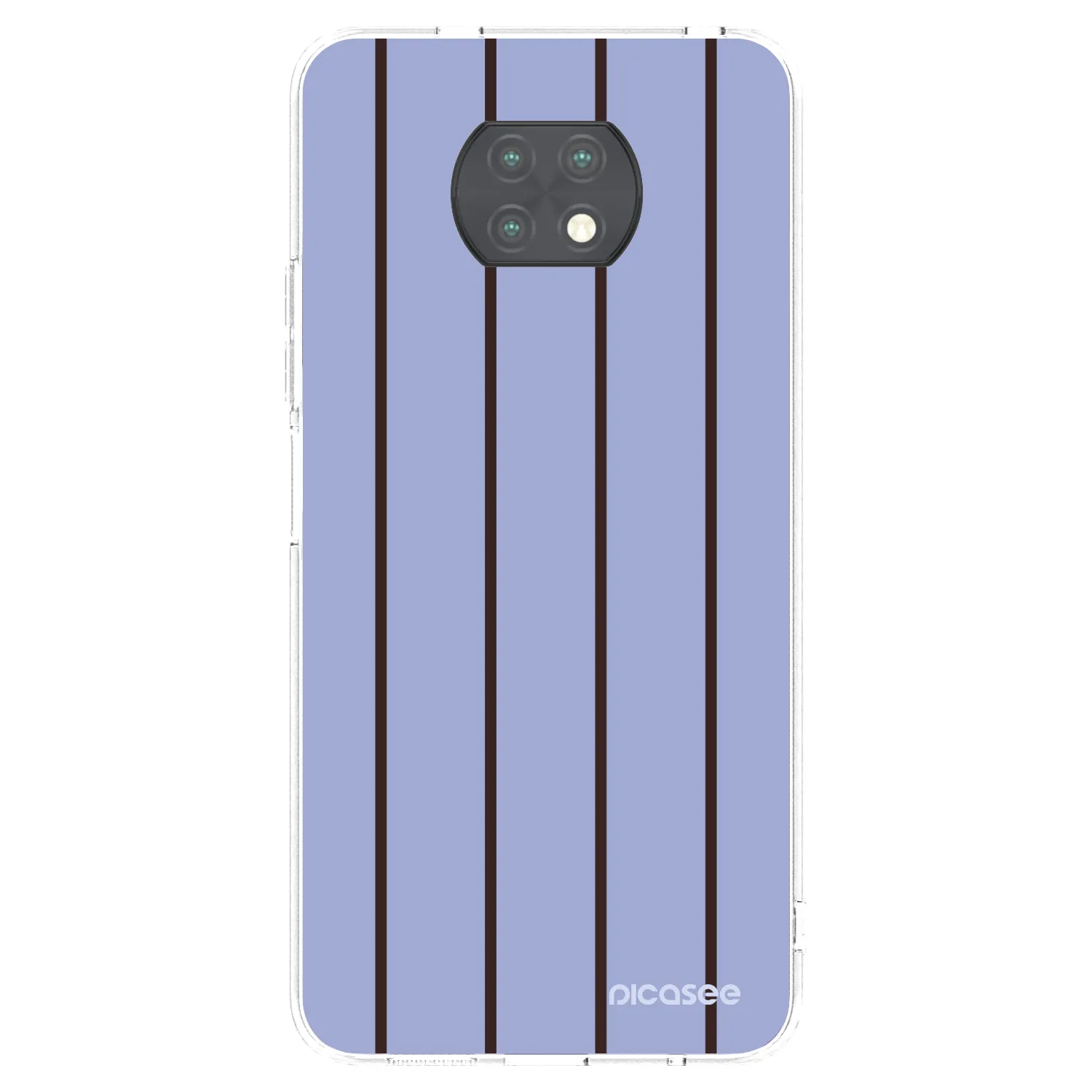 Picasee silikonowe przeźroczyste etui na Xiaomi Redmi Note 9T - Poolside member