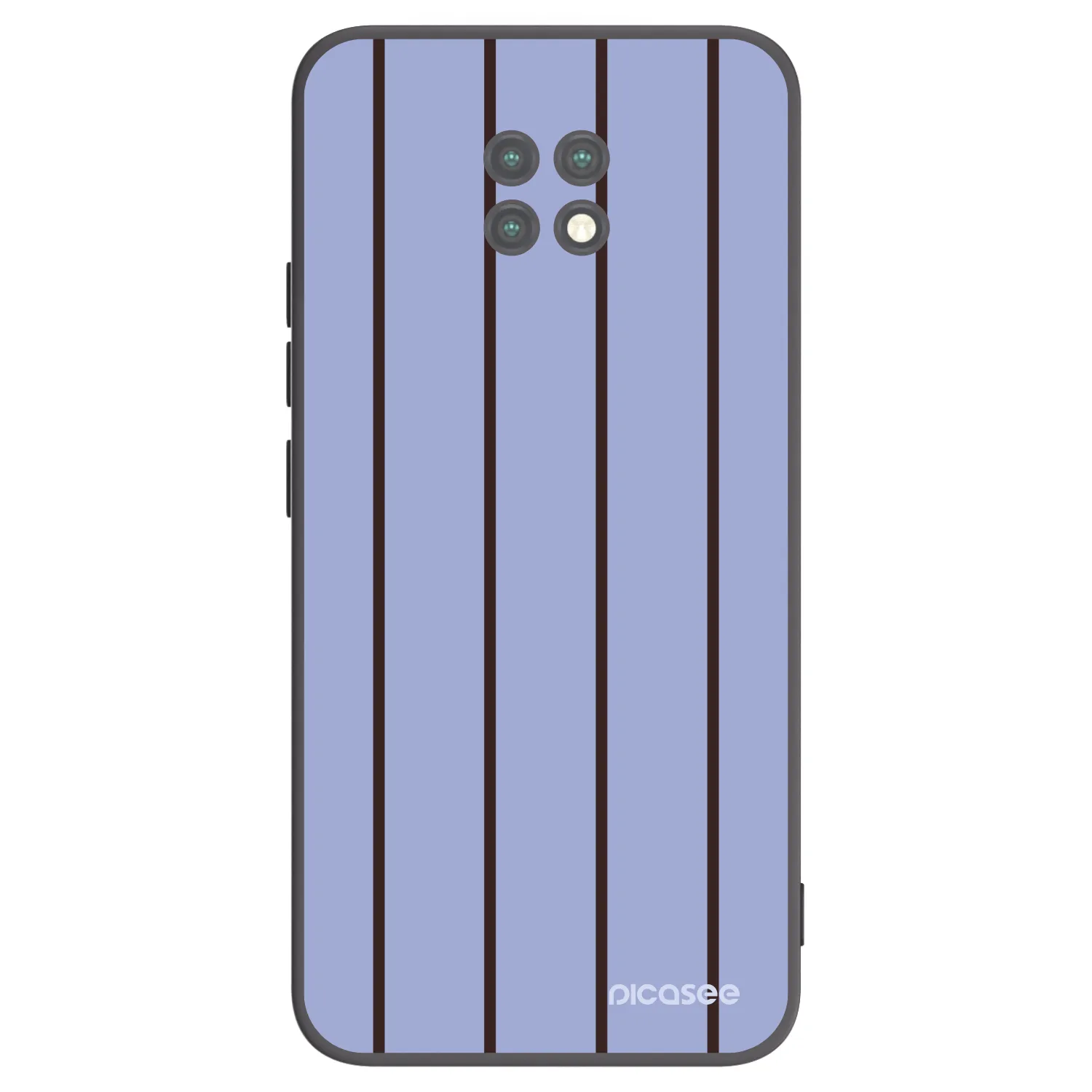 Picasee silikonowe czarne etui na Xiaomi Redmi Note 9T - Poolside member