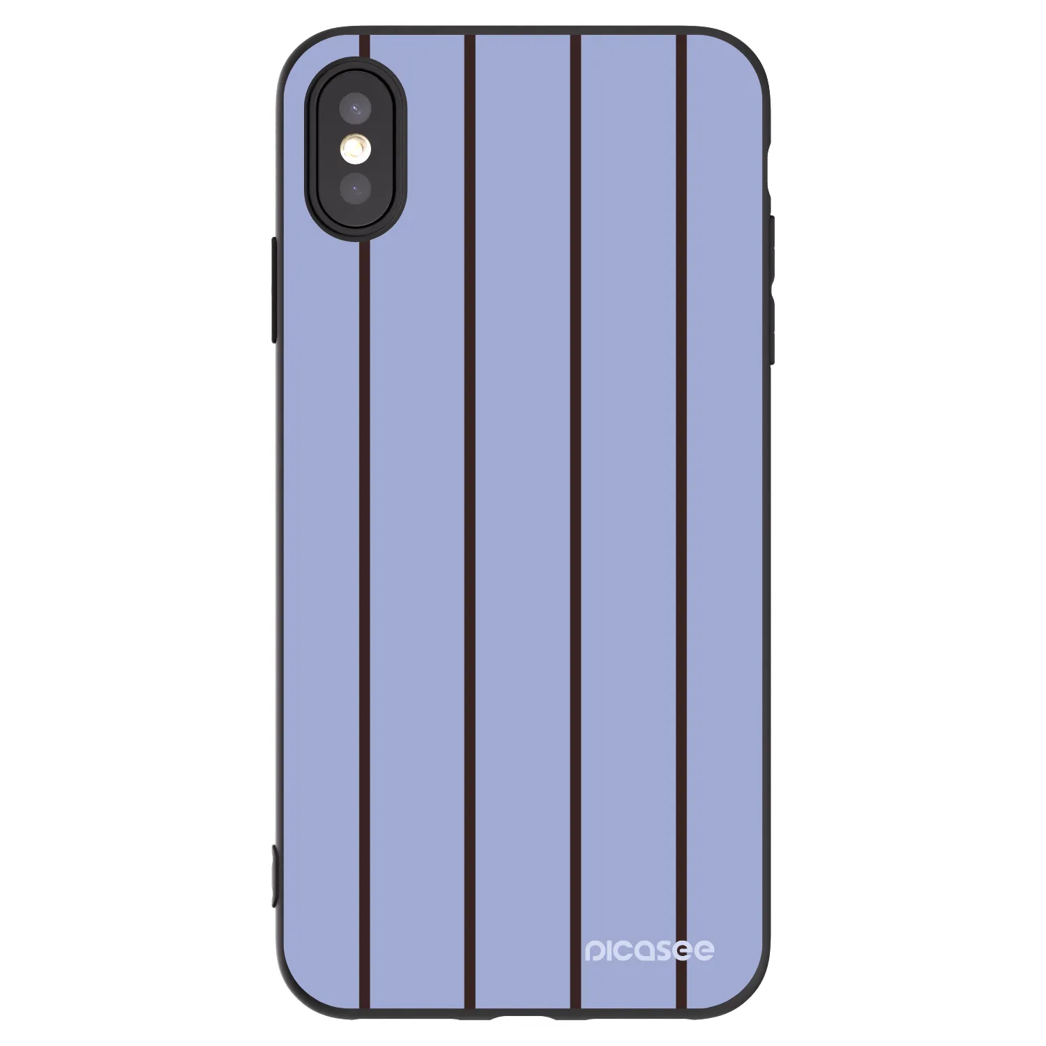 Picasee silikonowe czarne etui na Apple iPhone XS Max - Poolside member