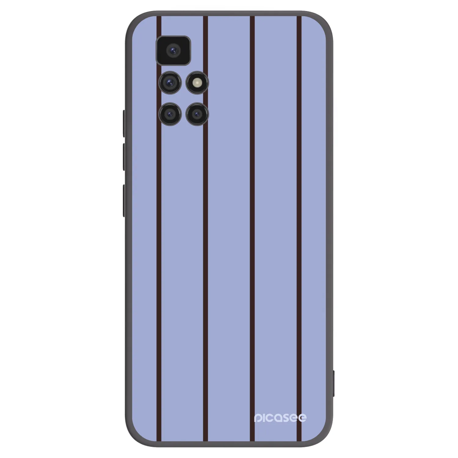 Picasee silikonowe czarne etui na Xiaomi Redmi 10 - Poolside member