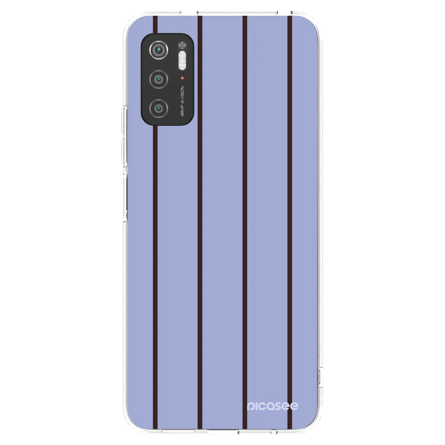 Picasee silikonowe przeźroczyste etui na Xiaomi Poco M3 Pro 5G - Poolside member