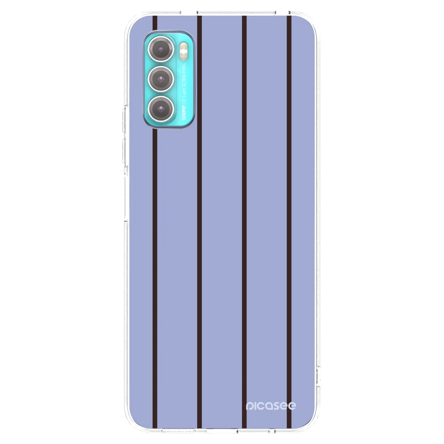 Picasee silikonowe przeźroczyste etui na Motorola Moto G60 - Poolside member