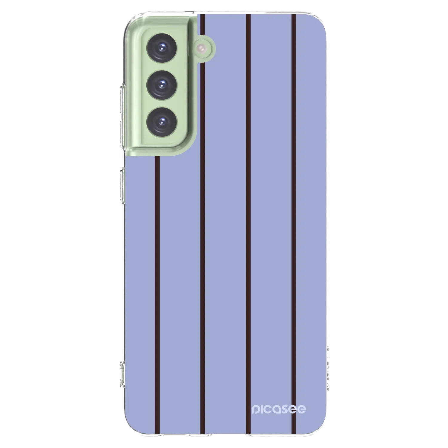 Picasee silikonowe przeźroczyste etui na Samsung Galaxy S21 FE 5G - Poolside member