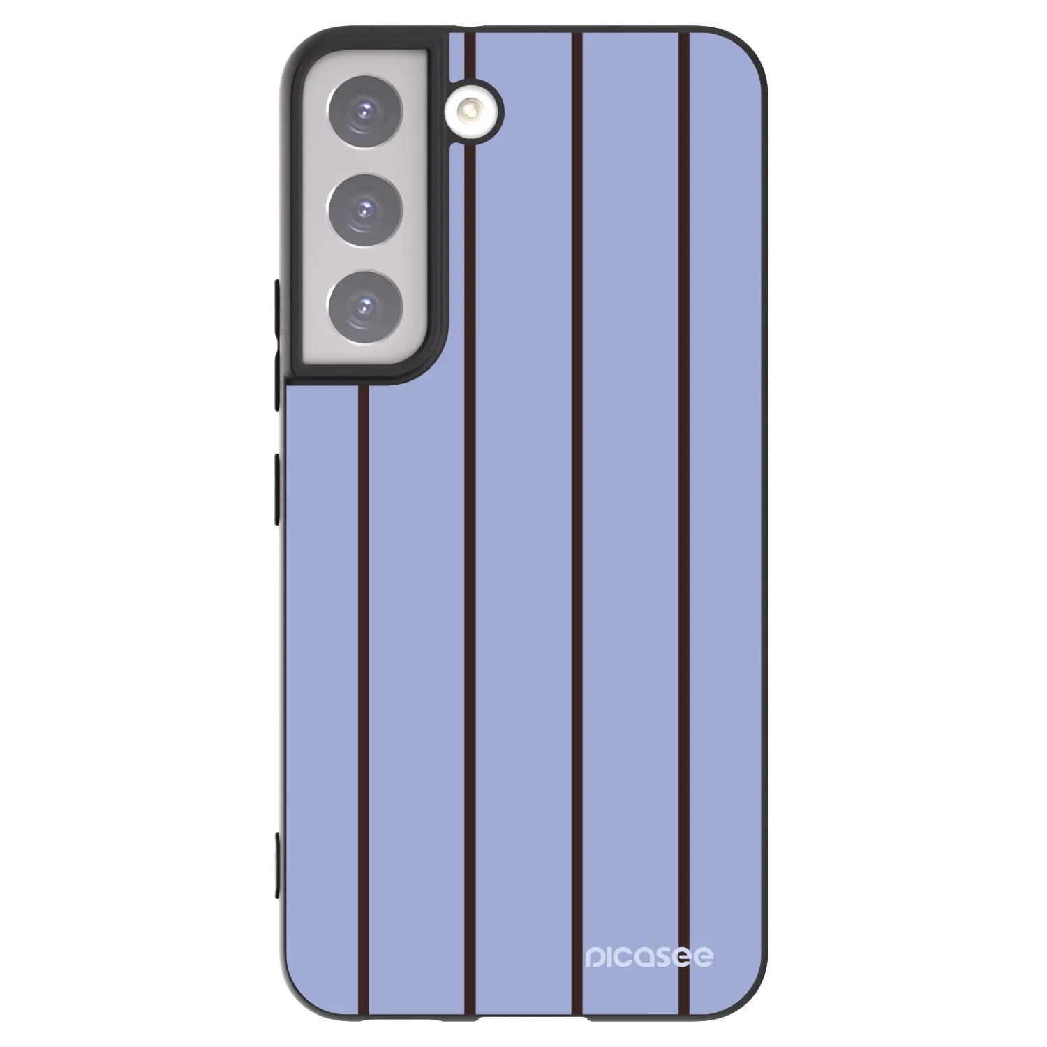 Picasee silikonowe czarne etui na Samsung Galaxy S22 5G - Poolside member