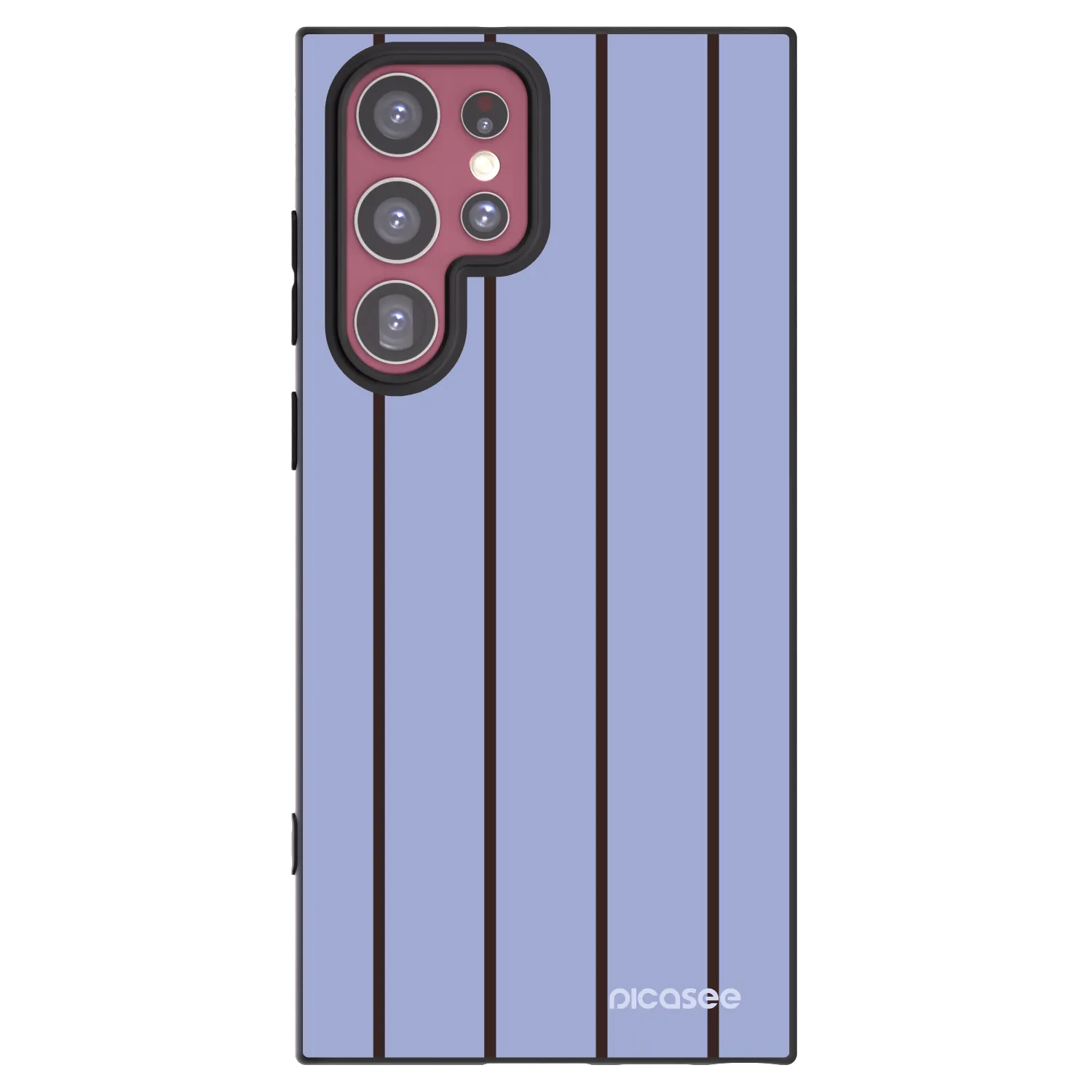 Picasee silikonowe czarne etui na Samsung Galaxy S22 Ultra 5G - Poolside member