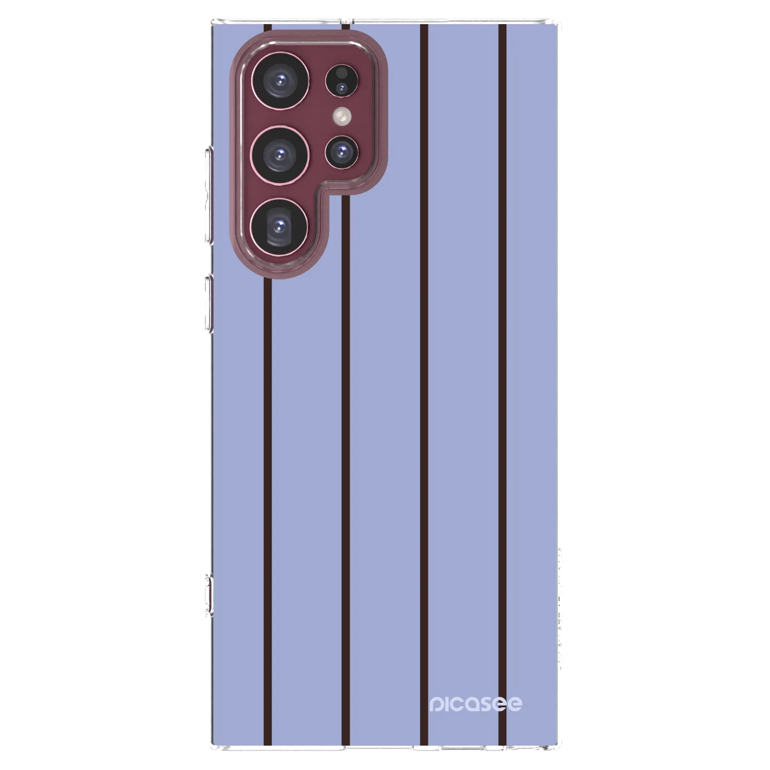 Picasee silikonowe przeźroczyste etui na Samsung Galaxy S22 Ultra 5G - Poolside member