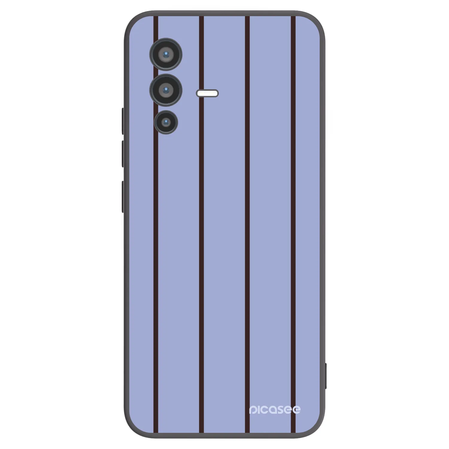 Picasee silikonowe czarne etui na Vivo V23 5G - Poolside member