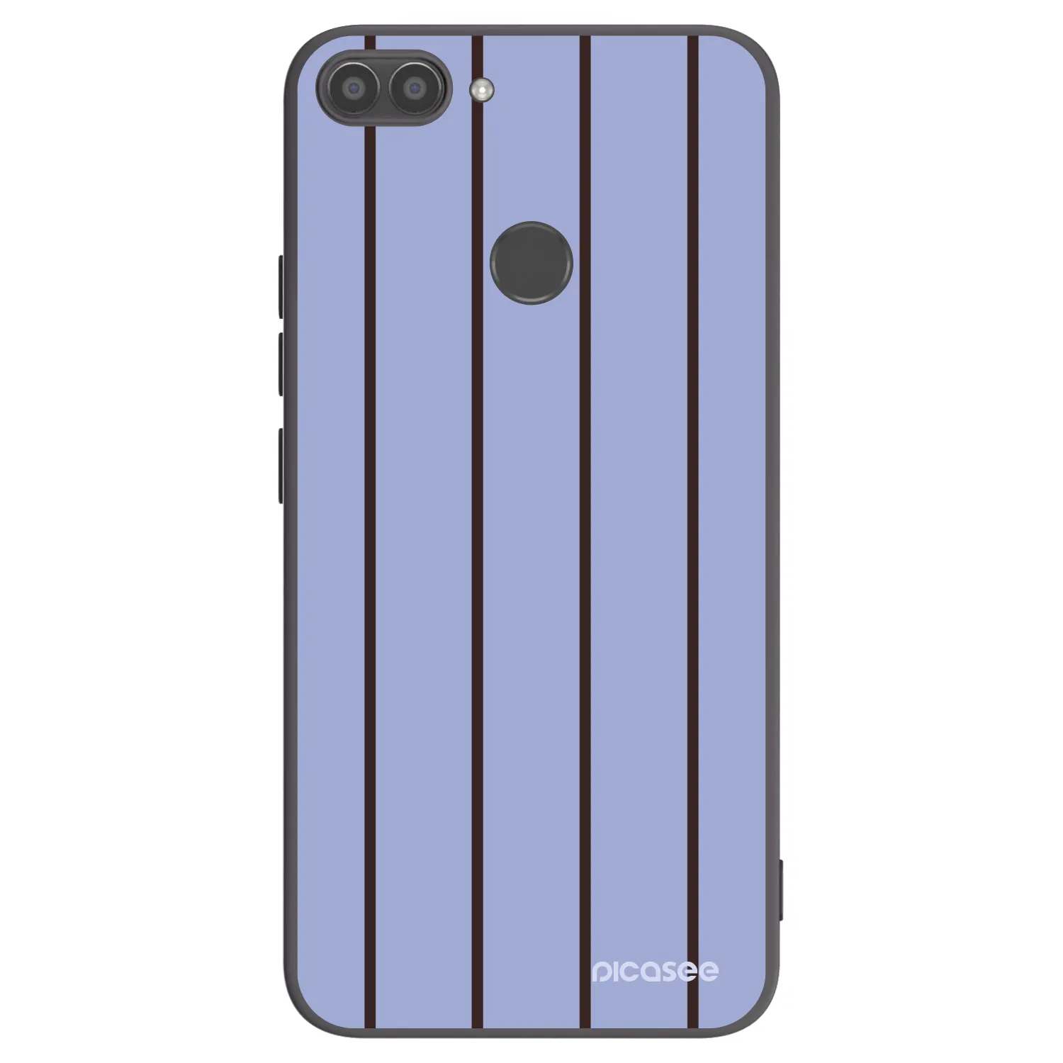 Picasee silikonowe czarne etui na Huawei P Smart - Poolside member