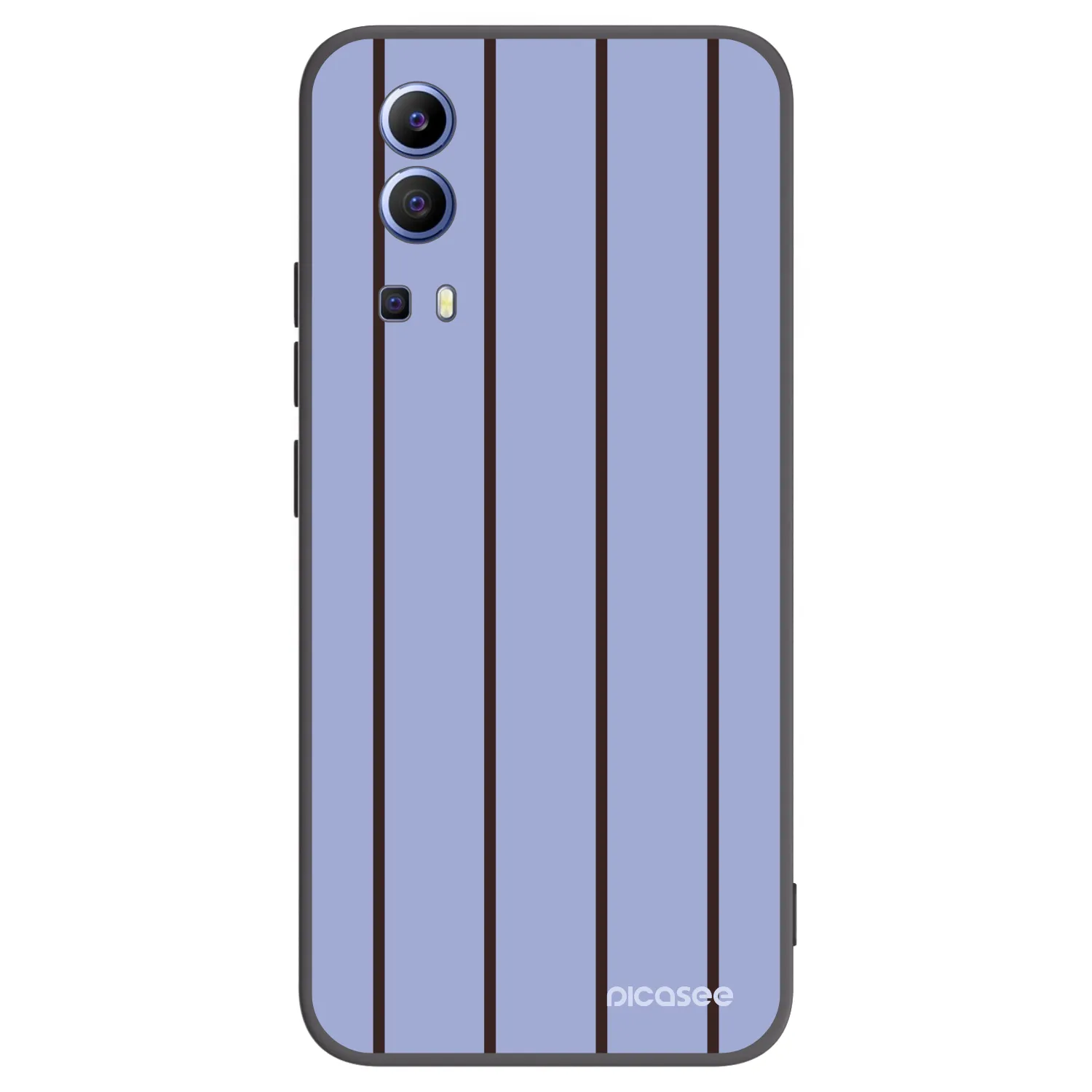 Picasee silikonowe czarne etui na Vivo Y52 5G - Poolside member
