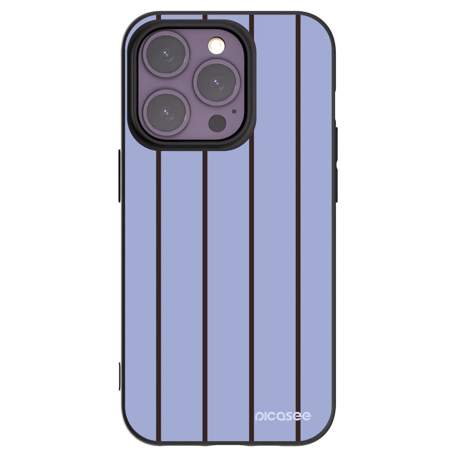Picasee silikonowe czarne etui na Apple iPhone 14 Pro - Poolside member