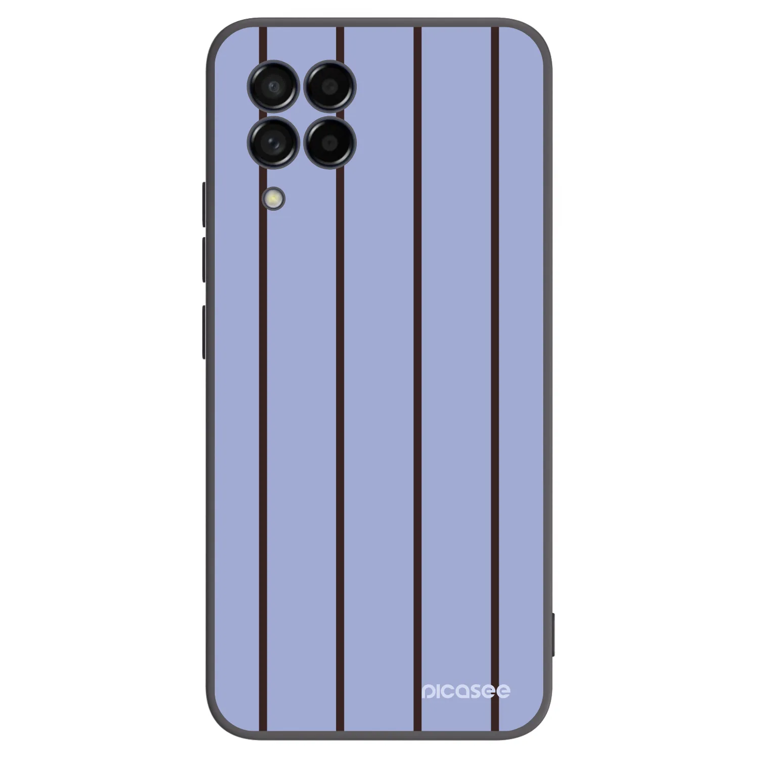 Picasee silikonowe czarne etui na Samsung Galaxy M53 5G - Poolside member
