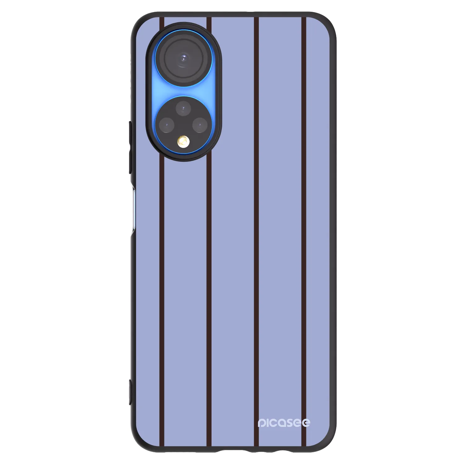 Picasee silikonowe czarne etui na Honor X7 - Poolside member