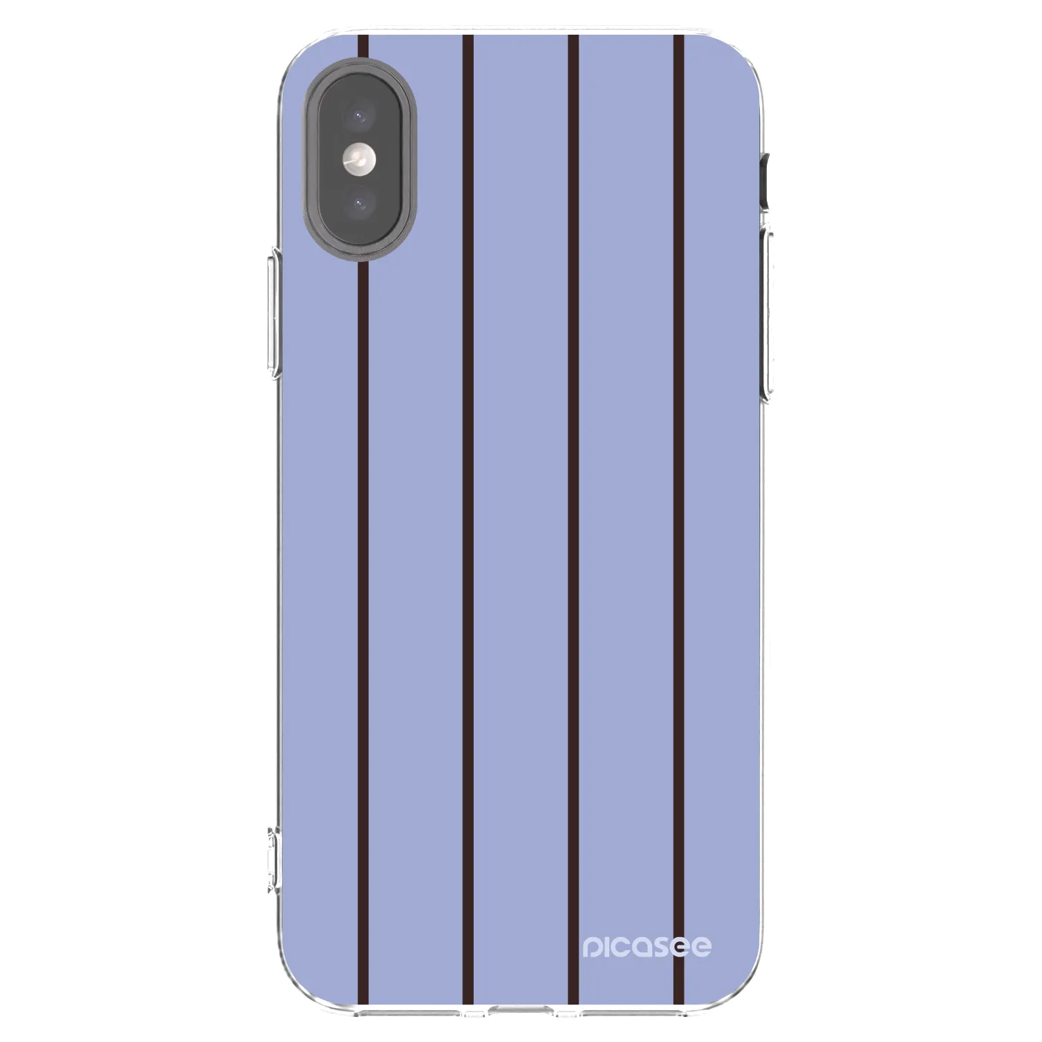 Picasee silikonowe przeźroczyste etui na Apple iPhone X/XS - Poolside member